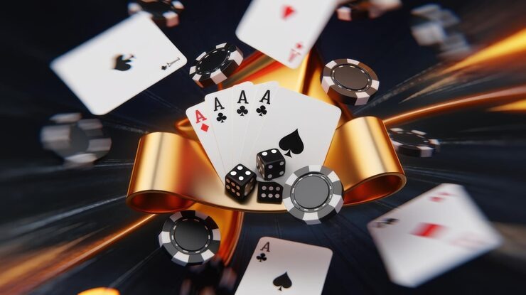 Live Poker Indonesia dealer table on saktitoto platform